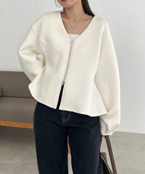 「CAPRICIEUX LE'MAGE」 カーディガン FREE グレー レディース_画像8