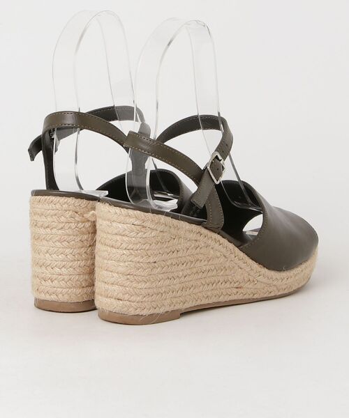 「SENSE OF PLACE by URBAN RESEARCH」 ヒールサンダル 38/24.5cm グリーン レディース_画像2