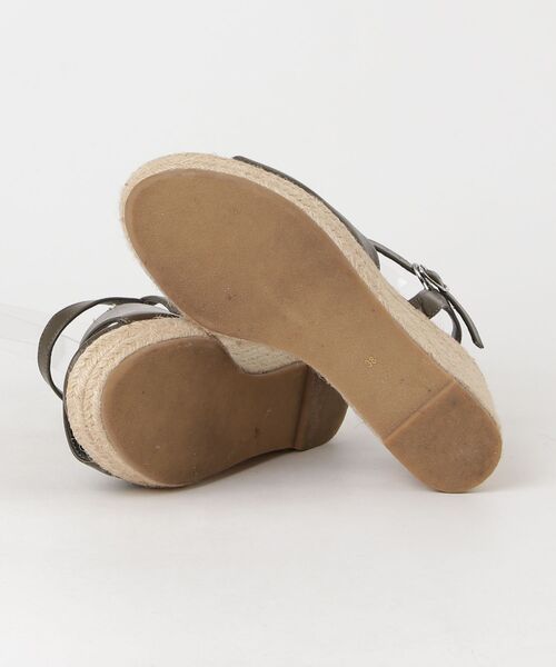 「SENSE OF PLACE by URBAN RESEARCH」 ヒールサンダル 38/24.5cm グリーン レディース_画像3