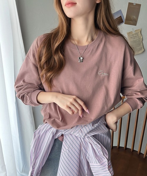 「classicalelf」 長袖カットソー X-LARGE オートミール レディース_画像8