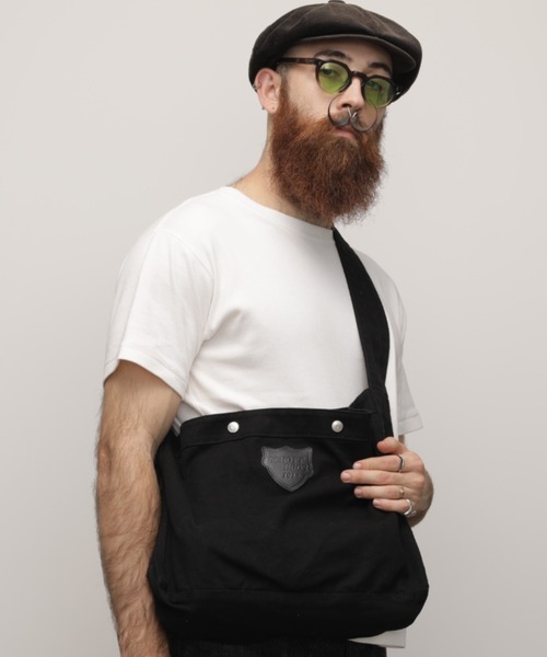 Schott N.Y.C（ショット） 「schott」 ショルダーバッグ F ブラック