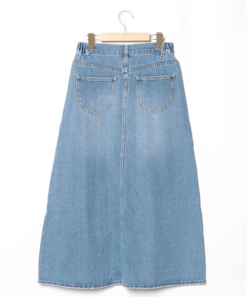 「SELECT LEVERY」 デニムスカート MEDIUM ブルー レディース_画像2