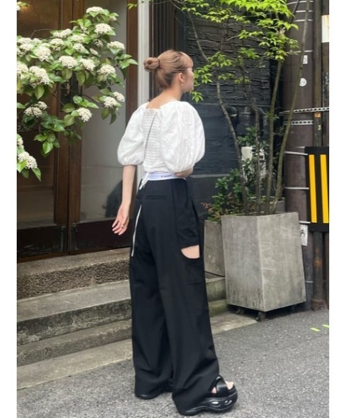 「SLY」 シューズ LARGE ブラック レディース_画像4