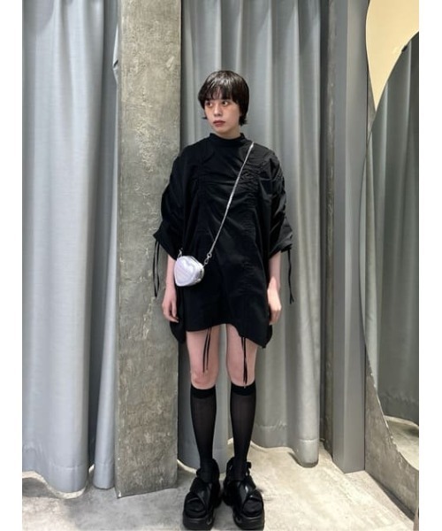 「SLY」 シューズ LARGE ブラック レディース_画像6