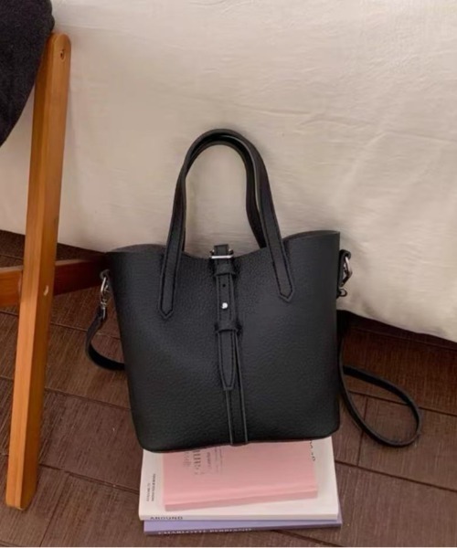 NoBelle ハンドバッグ 2way シンプルショルダーバック 肩掛けバック