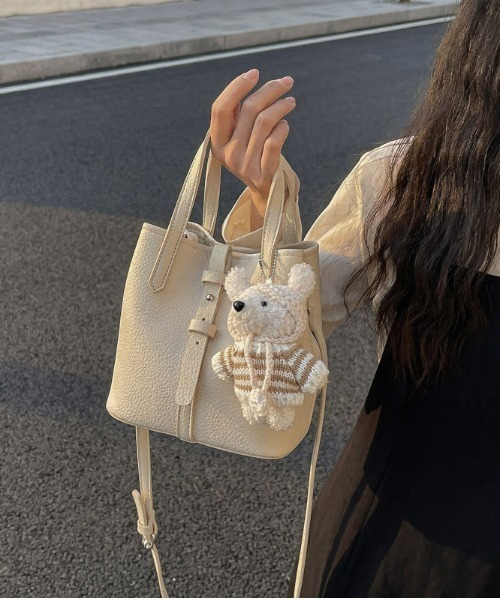 NoBelle ハンドバッグ 2way シンプルショルダーバック 肩掛けバック