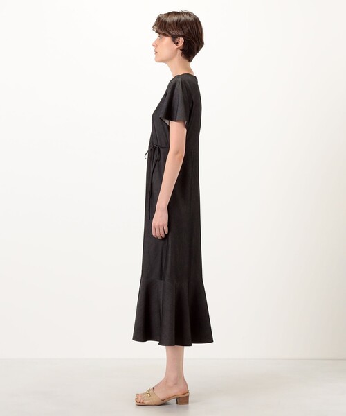 Ballsey（ボールジィ） ワンピース ツイルライトデニム カシュクール