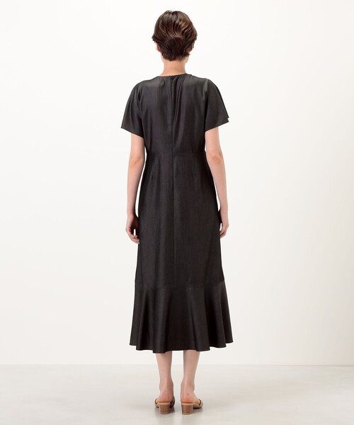 Ballsey（ボールジィ） ワンピース ツイルライトデニム カシュクール