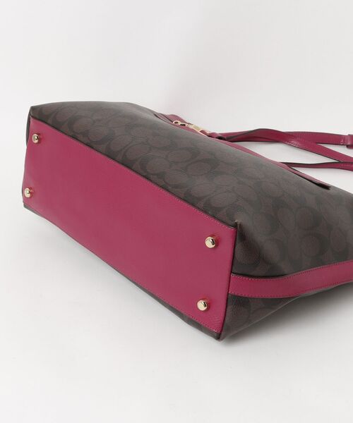 COACH（コーチ） 2WAYバッグ - パープル レディース : ZOZOTOWN Yahoo