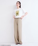 tシャツ 半袖 日比谷花壇プリントTシャツ レ...の詳細画像3