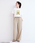 tシャツ 半袖 日比谷花壇プリントTシャツ レ...の詳細画像4