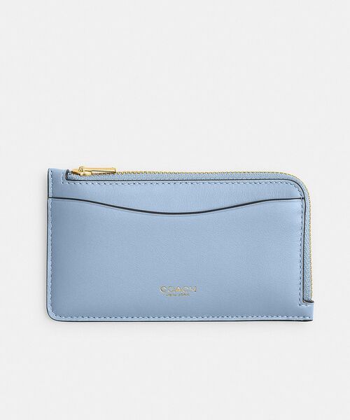 新品未使用！coach名刺入れカードケース水色 COACH（コーチ） カードケース ONE ブルー系その他 レディース