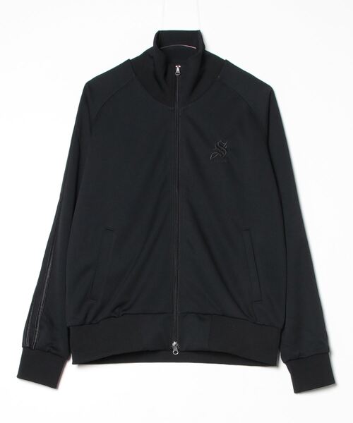 「Subciety」 ジャージブルゾン X-LARGE ブラック×ホワイト メンズ_画像6