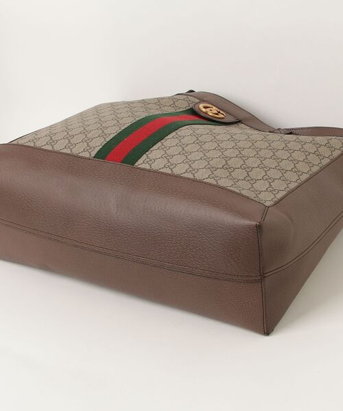 GUCCI オフィディア　トート　グッチ GUCCI（グッチ） GGキャンバス オフィディア トートバッグ - ブラウン