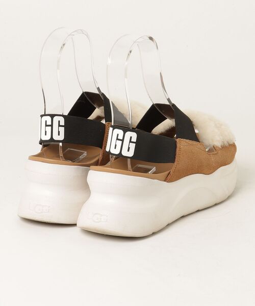UGG サンダル ベージュ 24cm UGG Australia（アグオーストラリア） 「UGG」 フラットサンダル 24cm