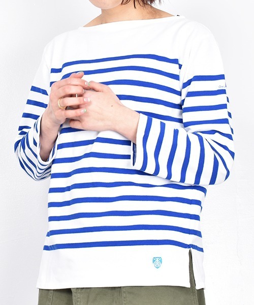 tシャツ BOAT NECK L/S P.O. Rachel Basque Shirt RC01 LADIES 6803 レディース メンズ ORCIVAL tシャツ BOAT NECK L/S P.O. Rachel Basque Shirt RC01