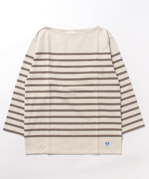ORCIVAL tシャツ BOAT NECK L/S P.O. Rachel Basque Shirt RC01