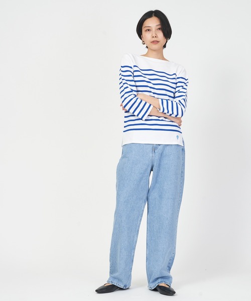 tシャツ BOAT NECK L/S P.O. Rachel Basque Shirt RC01 LADIES 6803 レディース メンズ ORCIVAL tシャツ BOAT NECK L/S P.O. Rachel Basque Shirt RC01
