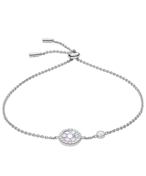 Fossilブレスレットシルバーダイアル FOSSIL（フォッシル） ブレスレット アクセサリー レディース