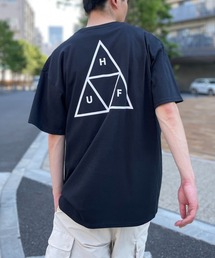 HUF tシャツ 「HUF」ESSENTIALS TT SSTEE バックプリントTシャツ