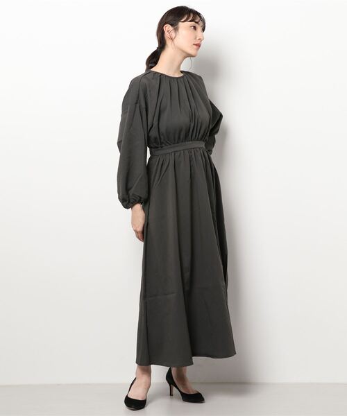 KOBE LETTUCE（神戸レタス） ワンピース ギャザーフレアワンピース