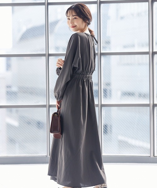 KOBE LETTUCE（神戸レタス） ワンピース ギャザーフレアワンピース