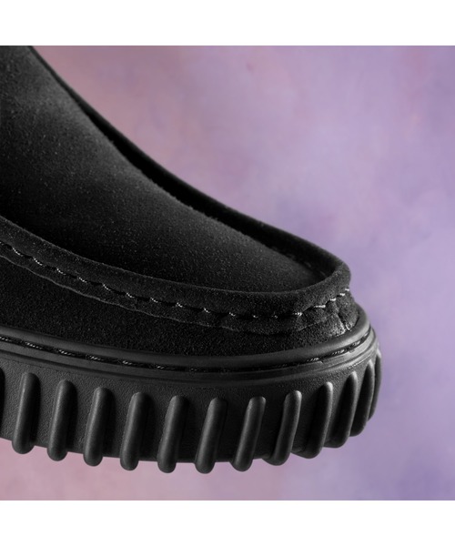 Clarks デッキシューズ Torhill Hi / トーヒルハイ (ブラック