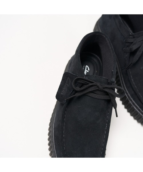 Clarks デッキシューズ Torhill Hi / トーヒルハイ (ブラック