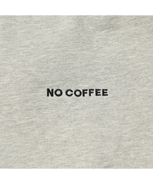 NO COFFEE トレーナー スウェット ビッグポケットクルーネック  
