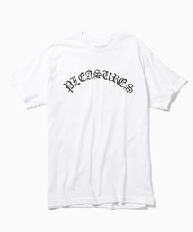 [PLEASURES] ロゴ Tシャツ PLEASURES tシャツ PLEASURES/プレジャーズ OLD E LOGO T-SHIRT