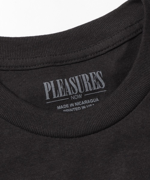 PLEASURES tシャツ PLEASURES/プレジャーズ OLD E LOGO T-SHIRT