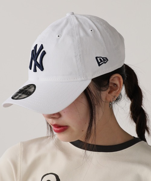 ☆Newera☆ PIGMENT CRUSH WASHING キャップ 帽子 全3色 NEW ERA キャップ 帽子 「別注」「NEW ERA」ツイル レディース