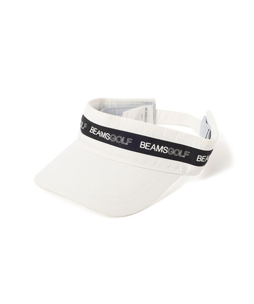BEAMS - BEAMS GOLFサンバイザー BEAMS GOLF サンバイザー 「WOMEN」BEAMS / ロゴテープ