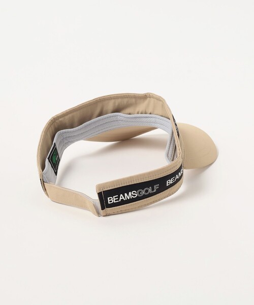 BEAMS GOLF サンバイザー 「WOMEN」BEAMS / ロゴテープ
