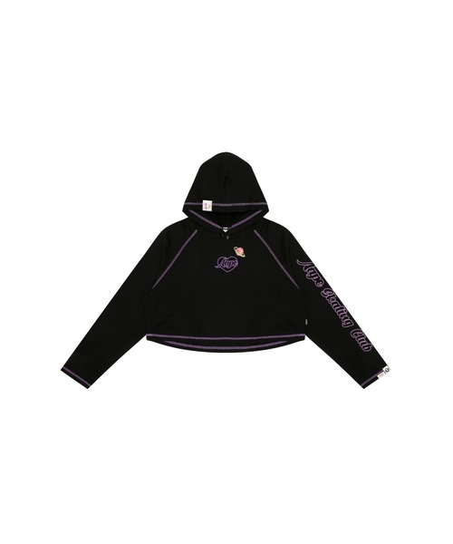 tシャツ AAPE LONG SLEEVE HOODIE TEE レディース