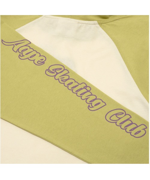 tシャツ AAPE LONG SLEEVE HOODIE TEE レディース AAPE BY A BATHING APE tシャツ LONG SLEEVE HOODIE TEE