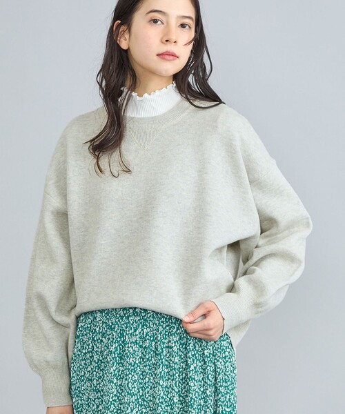 coen（コーエン） ニット セーター スウェットライククルーネック