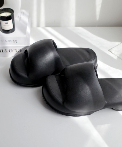 AmiAmi（アミアミ） サンダル 厚底軽量！ぷっくり EVA コンフォート