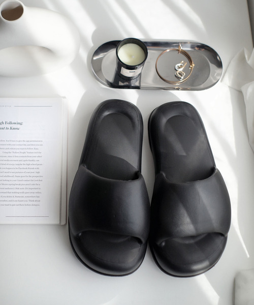 AmiAmi（アミアミ） サンダル 厚底軽量！ぷっくり EVA コンフォート