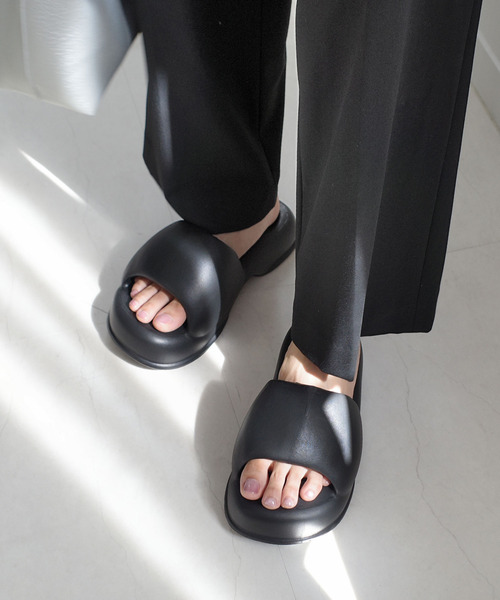 AmiAmi（アミアミ） サンダル 厚底軽量！ぷっくり EVA コンフォート