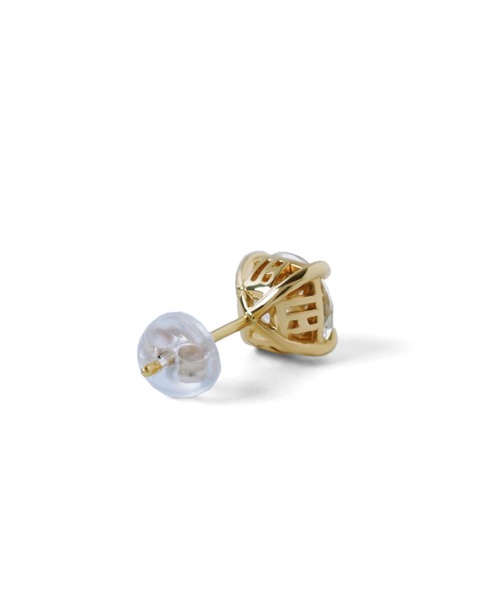 LION HEART ピアス LH for Gift スタッズピアス/ロゴ/K10