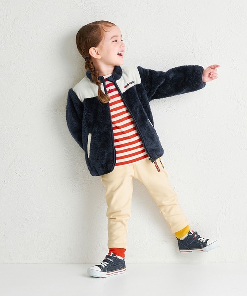 MIKI HOUSE（ミキハウス） パンツ 縦ロゴスウエットパンツ キッズ 子供