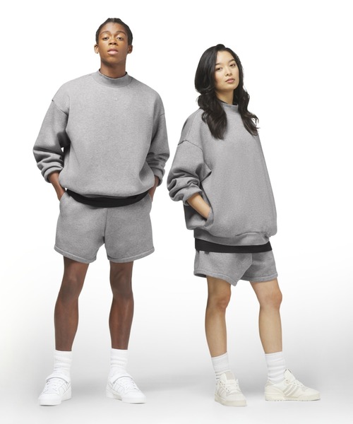 adidas パーカー ADIDAS BASKETBALL HEATHER CREW（アディダス