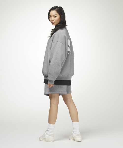 adidas パーカー ADIDAS BASKETBALL HEATHER CREW（アディダス