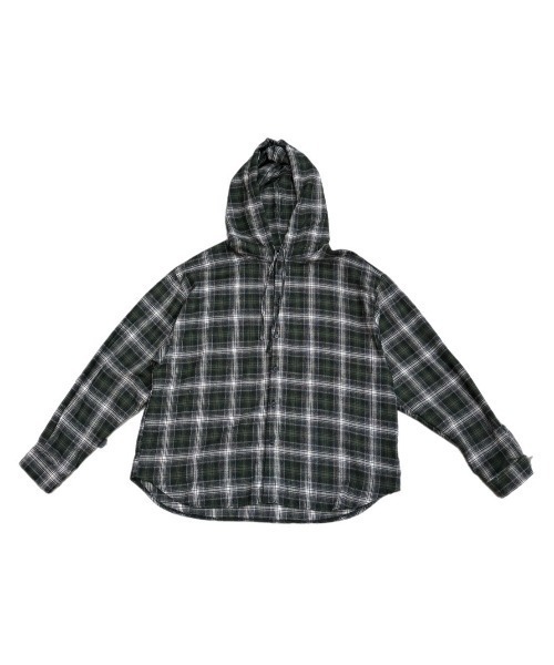 トップス Chikashitsu+ loose check shirt Never mind the XU / Chikashitsu+｜【Chikashitsu +】loose fit