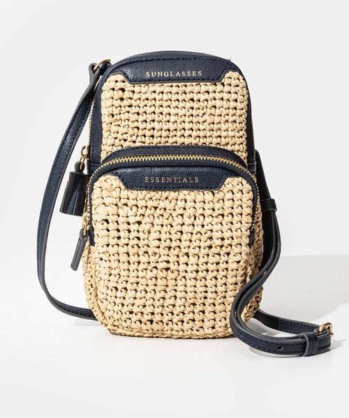 アニヤハインドマーチ ラフィアーショルダーバック ANYA HINDMARCH ショルダーバッグ バッグ RAFIA アニヤハインド