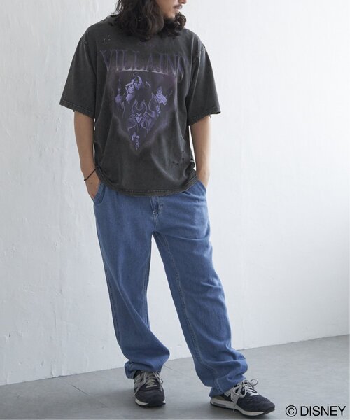 VENCE EXCHANGE tシャツ ヴィランズダメージTシャツ メンズ