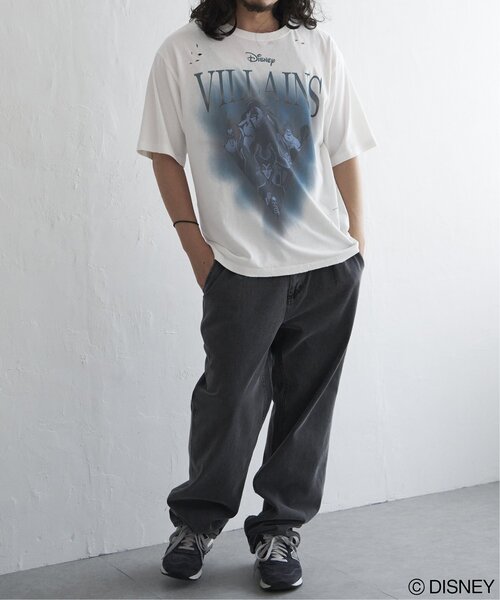 VENCE EXCHANGE tシャツ ヴィランズダメージTシャツ メンズ