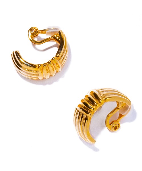 IRIS47 イヤリング 「IRIS 47」arabesque hoop earring