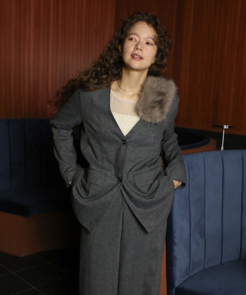 select MOCA（セレクトモカ） ジャケット ノーカラージャケット 「ZOZO